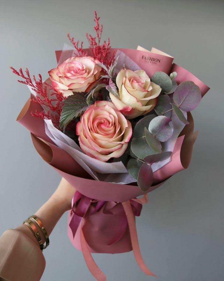 Crimson Embrace: Deep Hues Meld in Floral Symphony